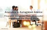 Financial Services: Analytics and Automated Advice