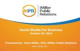 iMPR Presents:  Social Media for Business