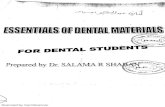 Dental material introduction
