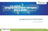 I Programmi UE 2014-2020
