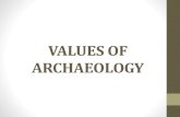 Lecture 2 values of biblical archaeology