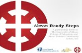 Akron Ready Steps Kick Off