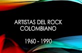Artistas del rock colombiano