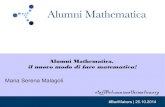 "Bari Makers" - 25 Ottobre 2014 - Presentazione Alumni Mathematica