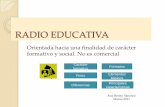 El papel de la radio en la educación