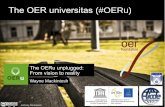 OERu unplugged: From vision to reality