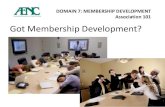 Aenc association 101   membership - domain 7
