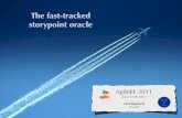 The fast tracked storypoint-oracle (talk from AgileEE 2011)