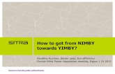 Karoliina Auvinen 1.10.2012: How to get from nimby towards yimby