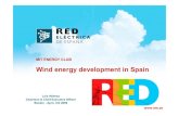 MIT - WIND POWER DEVELOPMENT IN SPAIN (2009)