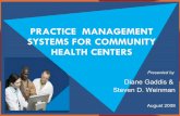 Practice Management Systems for Community Health Centers