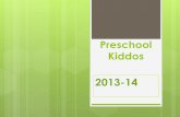 Preschool kiddos AM