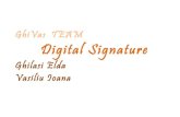 Digital signature.....