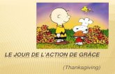 Thanksgiving Vocabulary (in French)