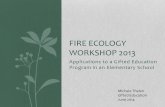 Fire ecology workshop