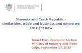 Slovenia and Czech Republic - comparison