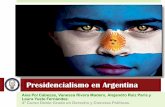 Presidencialismo en Argentina
