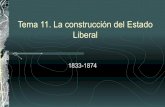 Tema 11. La construcción del estado liberal