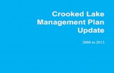 2013 winter meeting crooked lake management plan