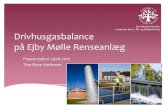 Drivhusgasbalance på Ejby Mølle renseanlæg