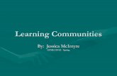 Learning Communities Presentation Mc Intyre J