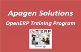 OpenERP Training with Apagen Solutions