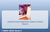 Sp2012_Week6_Part4_Content Exploration Tasks and Tools