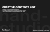 Handstudio TV Contents List(Eng)
