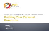 Building Your Personal Brand: Marketing Yourself Online