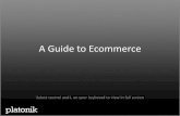 Ecommerce guide 2011