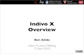 Indivo X Overview
