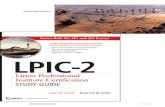 Lpic 2 linux professional institute certification study guide