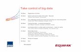 Take control of big data   equifax - updated