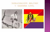 Tema  12.  Sublevación militar y guerra civil