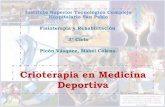 Crioterapia En Medicina Deportiva
