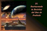 Tema 21 Restaurando La Doctrina Del Don De Profecia