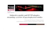 ConférenSquad #3 : Subjective Quality and HTTP Adaptive Streaming: a Review of Psychophysical Studies (Frédéric Dufaux, Telecom Paris Tech)