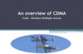 An overwiew of cdma