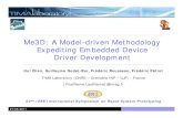 Me3D: A Model-driven Methodology  Expediting Embedded Device  Driver Development