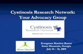 Cystinosis Research Network: Your Advocacy Group