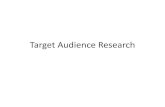 Target audience research full