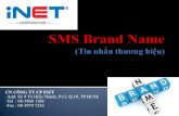 Sms Brand Name (Tin nhắn thương hiệu)