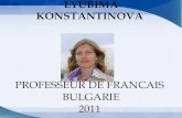 Lyubima Konstantinova - Bulgarie