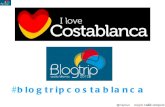 #blogtripcostablanca Análisis caso de éxito de un hashtag