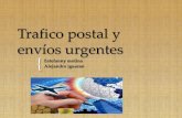 Trafico postal y envíos urgentes