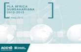 Pla d'ACC1Ó per l'Africa subsahariana 2012
