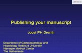 Publishing your manuscript, Drenth (ppt, 362 kb)