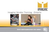 Ontario RDTS/IMAGINE vendor training