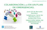 Colaboración 2.0 en un plan de emergencias -- José Gil de Bernabé