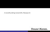 Crowdfunding and Scientific Research